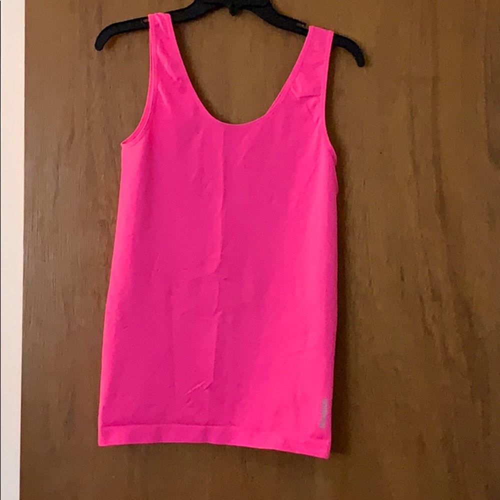 Pink Reebok tank